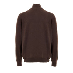 Gran Sasso braune Strickjacke aus Wolle