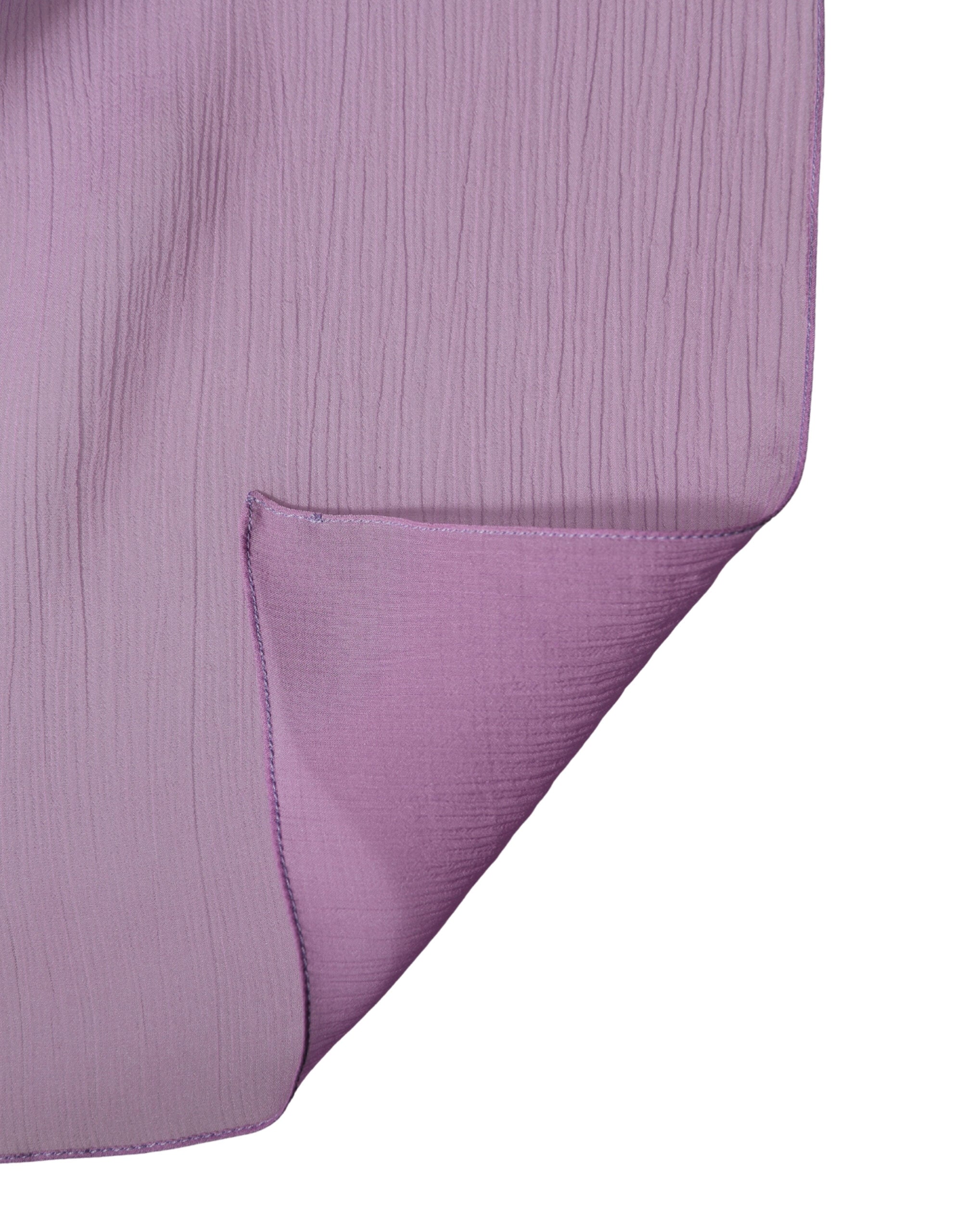 Dolce & Gabbana Seidenschal Wickelfoulard Helllila 114cm x 114cm