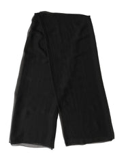 Dolce & Gabbana Black Silk Neck Wrap Shawl Stole 167cm x 126cm Scarf