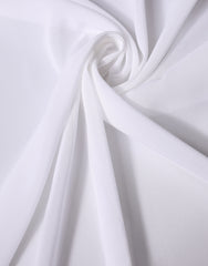 Dolce & Gabbana White Silk Neck Wrap Shawl Stole 200cm x 64cm  Scarf