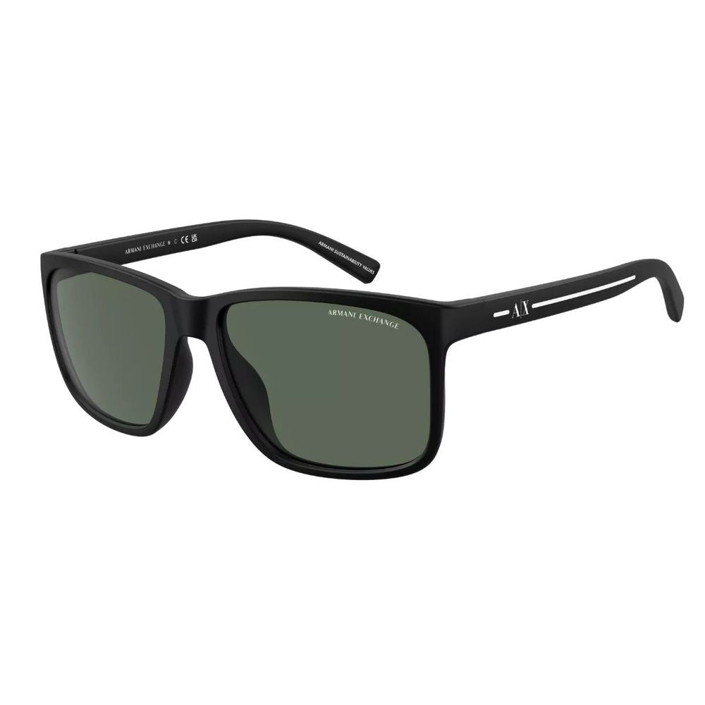 Armani Exchange Sonnenbrille aus schwarzem Resin