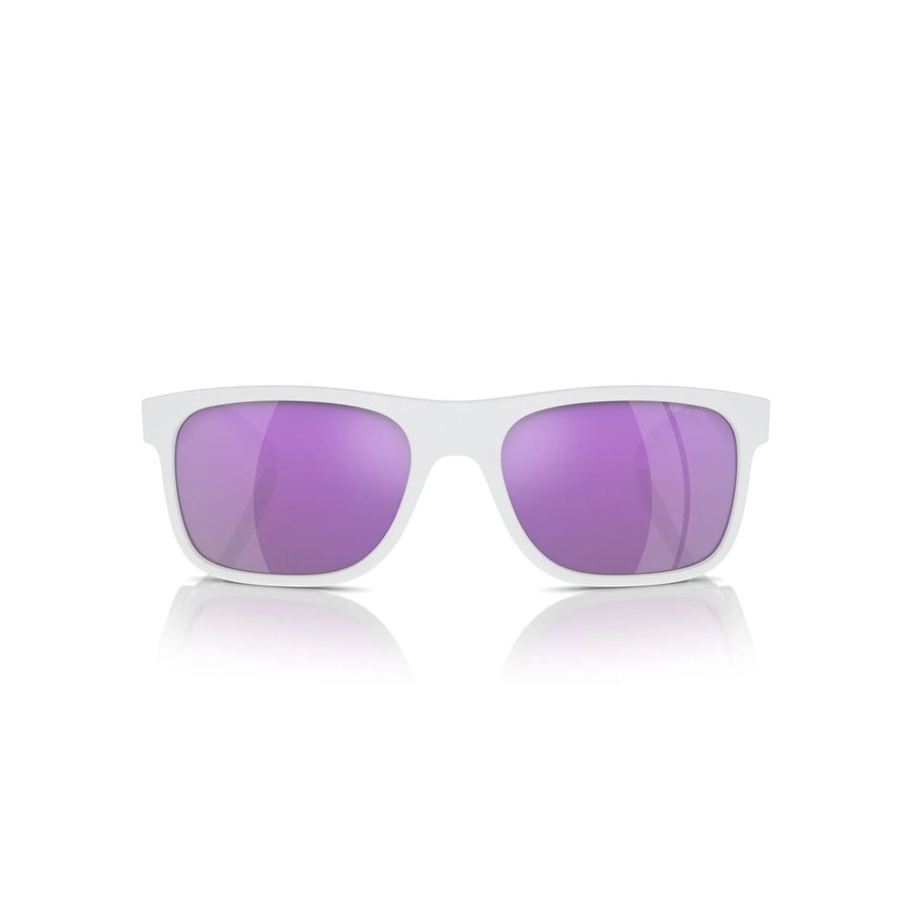 Arnette Sonnenbrille aus weißem Kunstharz
