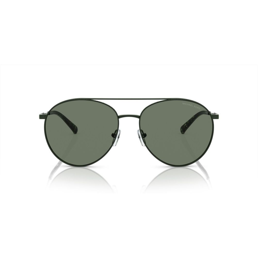 Michael Kors Sonnenbrille aus schwarzem Metall