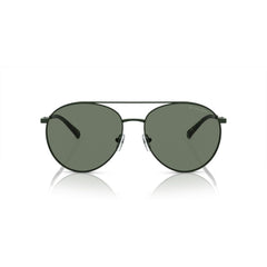 Michael Kors Sonnenbrille aus schwarzem Metall