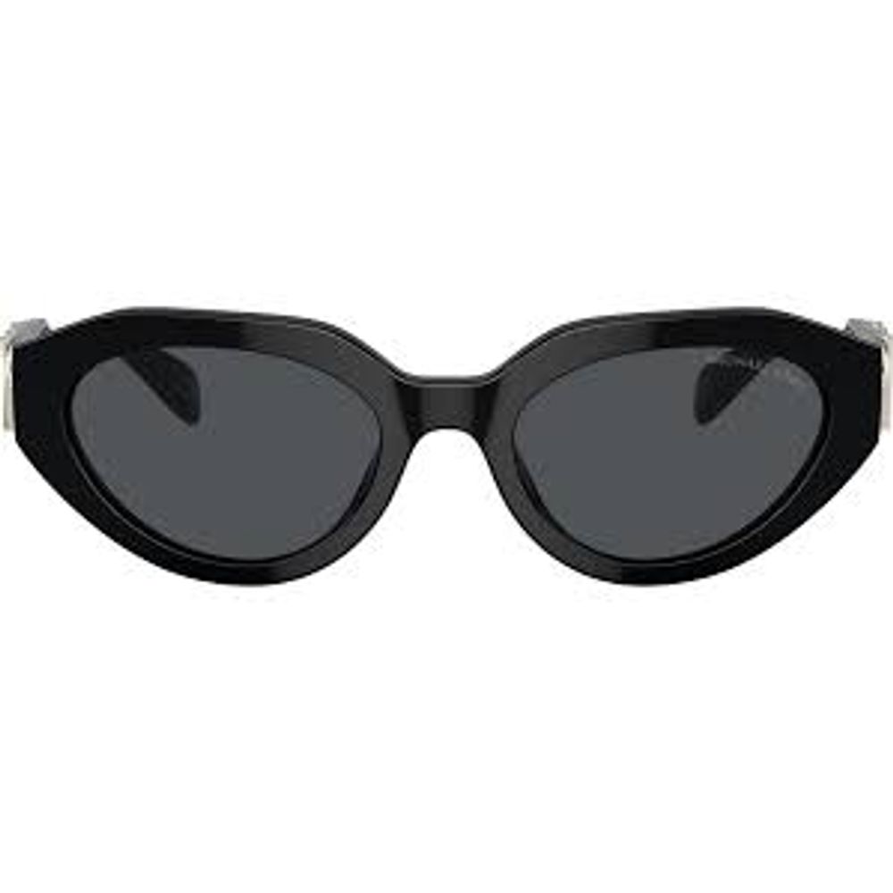 Michael Kors Schwarze Azetat-Sonnenbrille