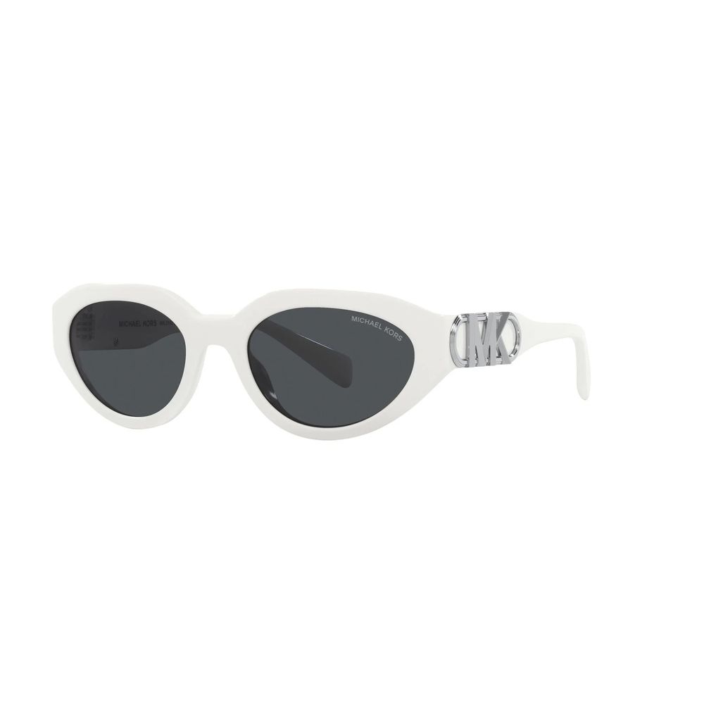 Michael Kors Sonnenbrille aus weißem Acetat