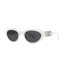 Michael Kors Sonnenbrille aus weißem Acetat