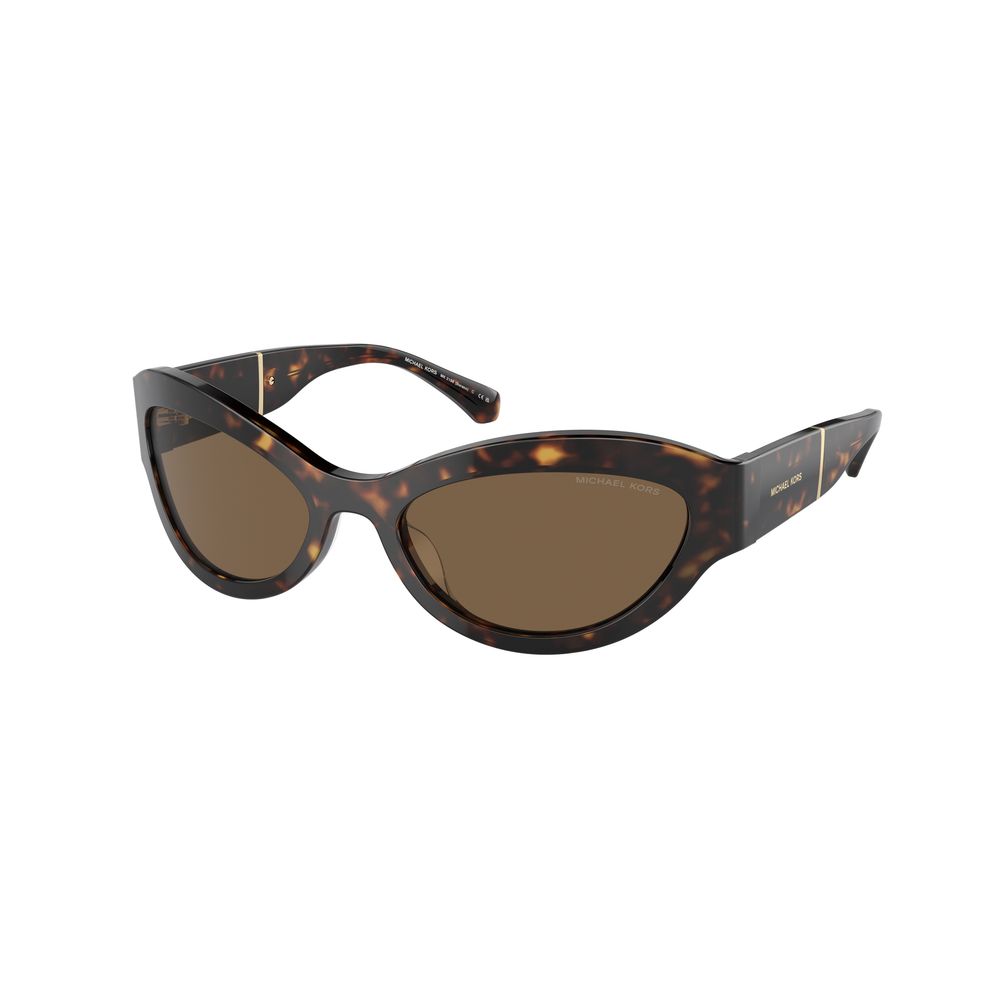 Michael Kors Braune Acetat-Sonnenbrille