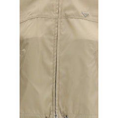 Prada Beige Shelljack van gerecycled polyamide