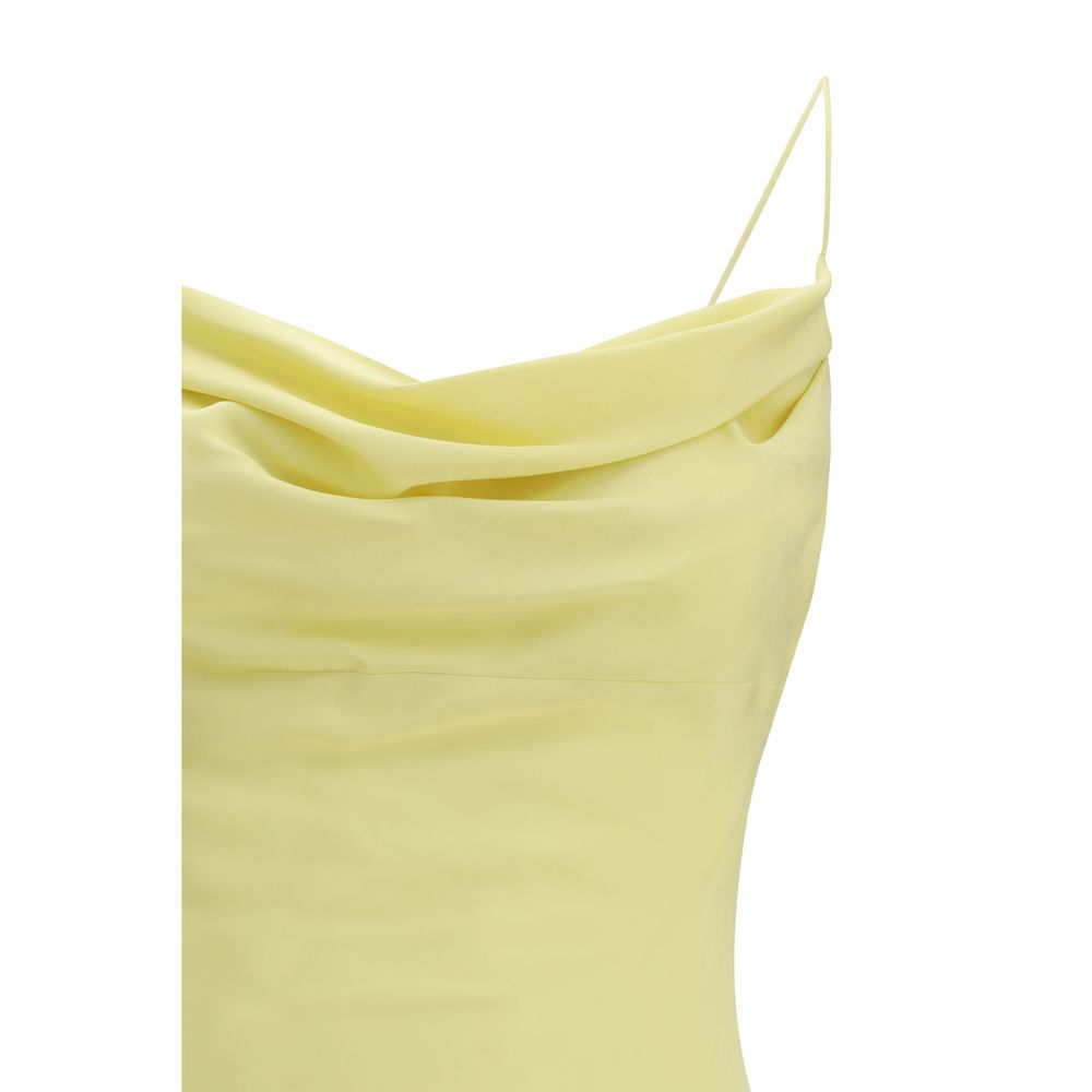 Balmain Bicolor-Seiden-Freizeitkleid