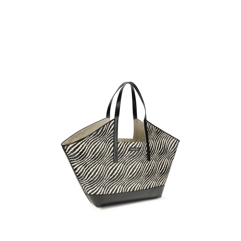 Marni Zwarte Polyamide Schoudertas