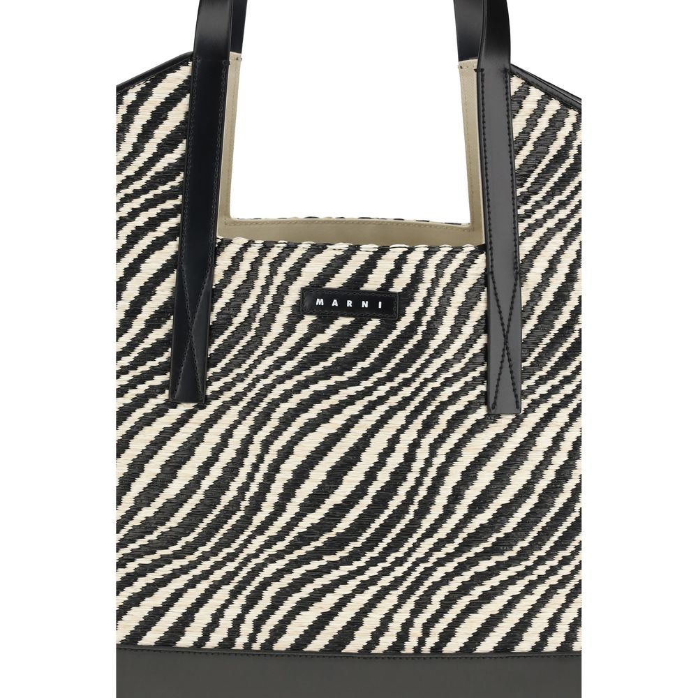 Marni Zwarte Polyamide Schoudertas