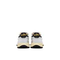Autry White Fabric Athletic Sneakers