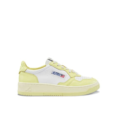 Autry Lage Sneakers van Wit Leer