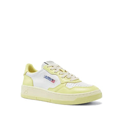 Autry Lage Sneakers van Wit Leer
