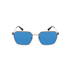 Police Sonnenbrille aus grauem Metall