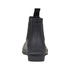 Hunter Black Stiefeletten aus recyceltem Polyester