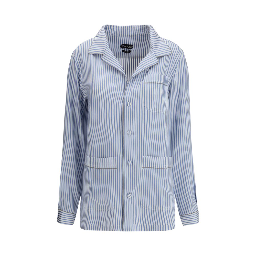 Tom Ford Multicolor Zijden Top Nachtkleding