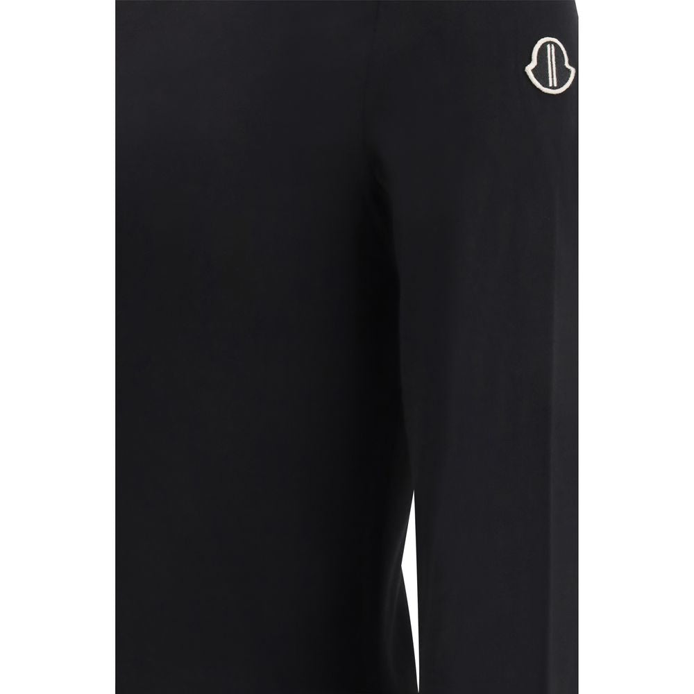 Moncler x Rick Owens Schwarze Sportbekleidung aus Baumwolle