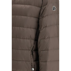 Moncler x Rick Owens Braune Gänsedaunen-Bomberjacke