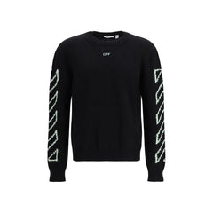 Off-White Schwarzes Baumwoll-Sweatshirt