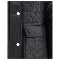 Ganni Gray Nylon Coat