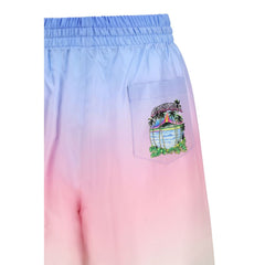 Casablanca Multicolor Zijden Bermudashorts