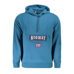 Norwegen 1963 Blau Baumwolle Herren Sweatshirt