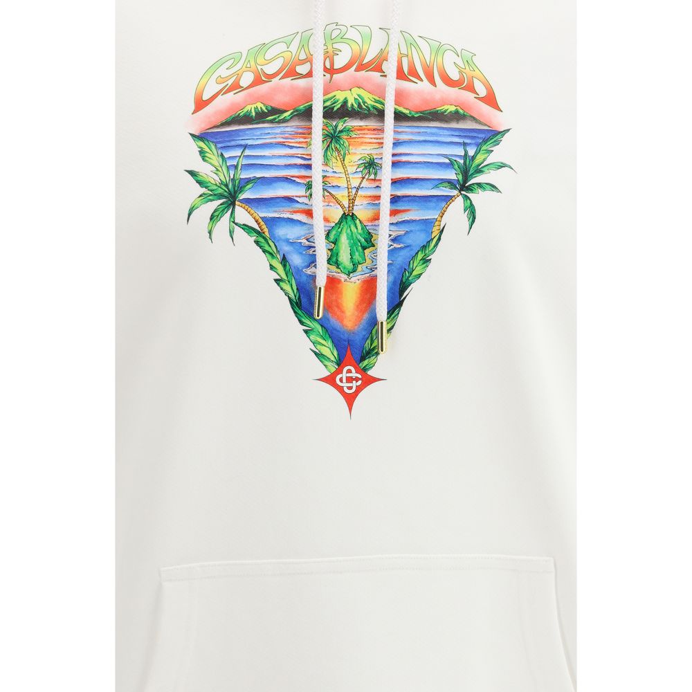 Casablanca Sweatshirt aus weißer Baumwolle