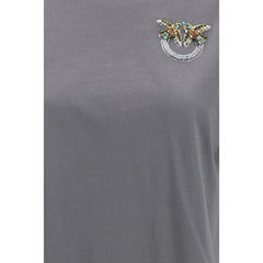 PINKO Grijs Katoenen T-Shirt