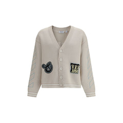 Off-White Beige Katoenen Vest