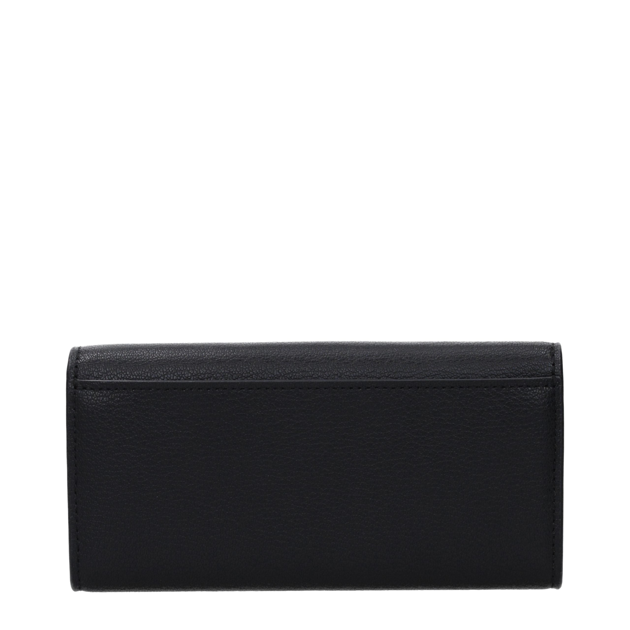 Michael Kors Geldbörse aus schwarzem Leder