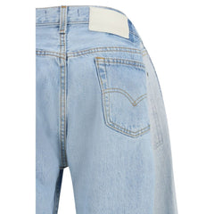 E.L.V. DENIM Blauwe Katoenen Jeans Denim