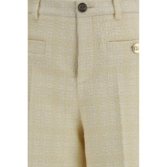 Gucci Beige Katoenen Pantalon