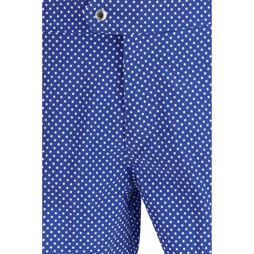 Tom Ford Blaue Polyester-Shorts