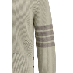 Thom Browne Beige Katoenen Sweatshirt