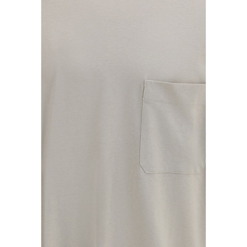 Lemaire Beiges Baumwoll-T-Shirt