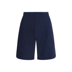 Kenzo Blue Cotton Bermuda Shorts