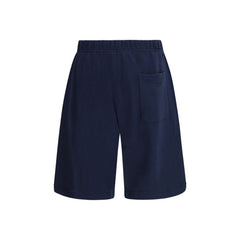 Kenzo Blue Cotton Bermuda Shorts