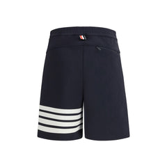 Thom Browne Bermuda-Shorts aus blauer Viskose