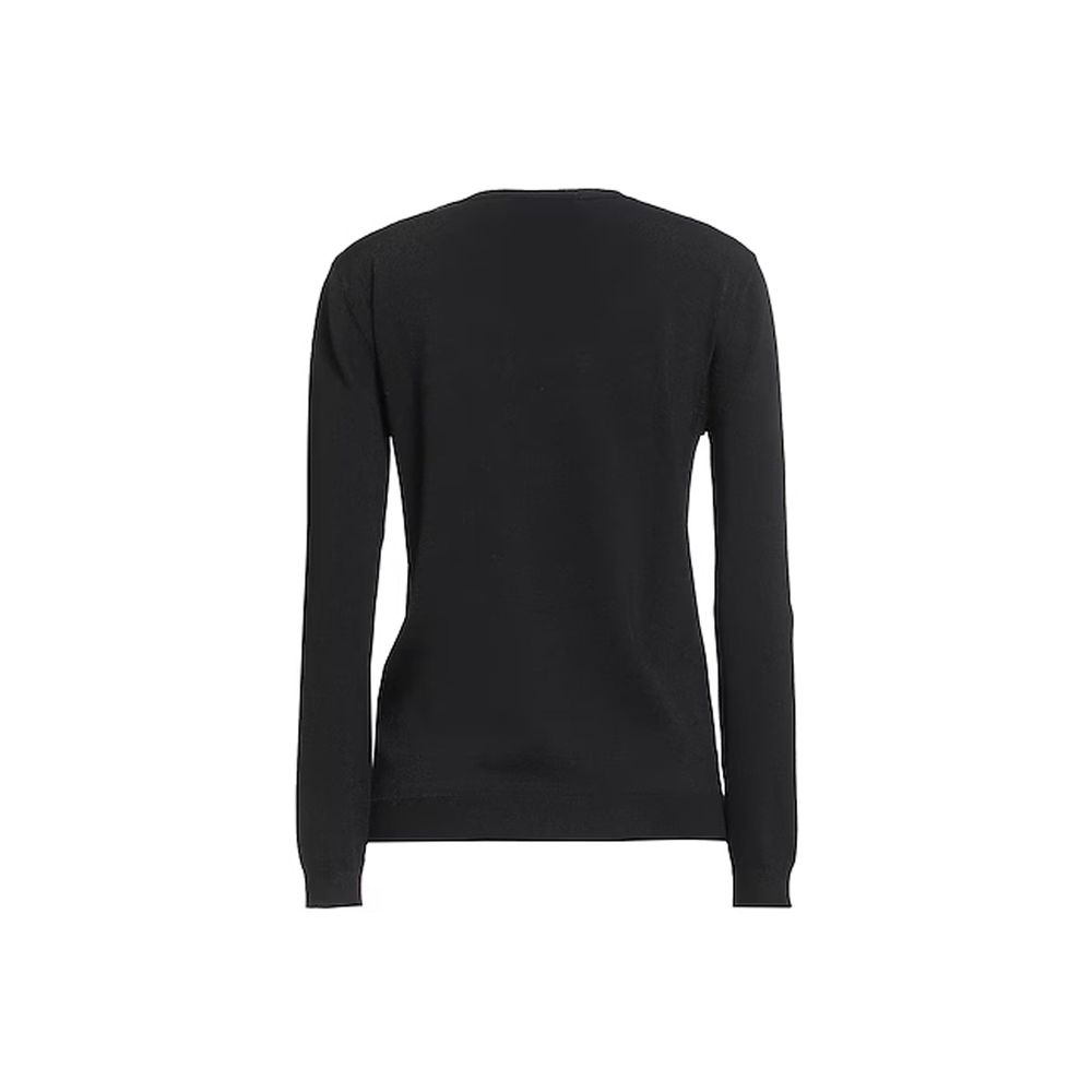 Valentino Sweatshirt aus schwarzem Polyamid