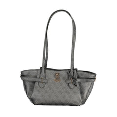 Guess Jeans Zwarte Polyurethaan Dames Handtas