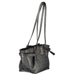 Guess Jeans Zwarte Polyurethaan Dames Handtas