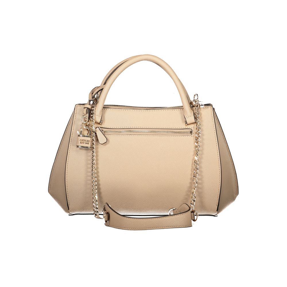 Guess Jeans Rosa Poliuretano Women Handbag