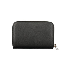 Guess Jeans Nero Polyurethan Damen Portemonnaie