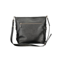 Guess Jeans Schwarze Polyurethan-Damenhandtasche