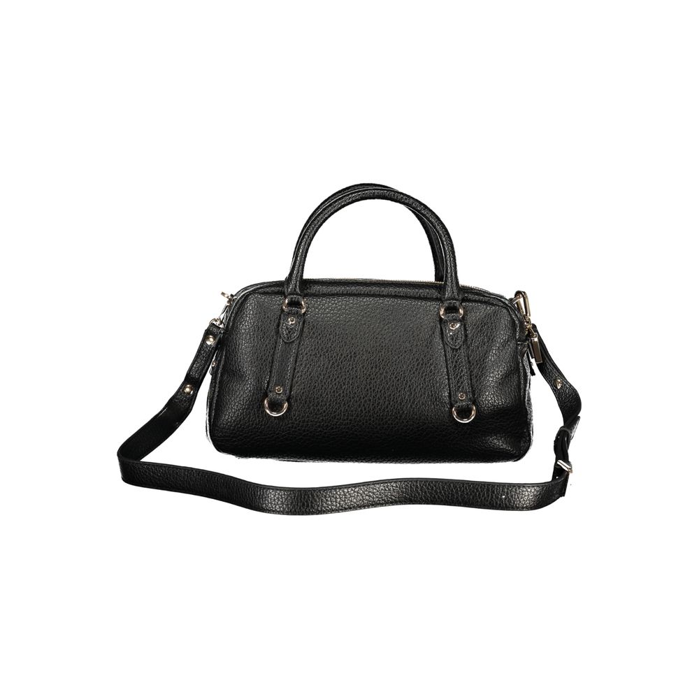 Guess Jeans Damen Handtasche aus schwarzem Polyurethan