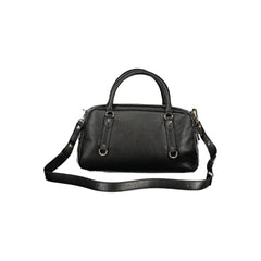 Guess Jeans Damen Handtasche aus schwarzem Polyurethan