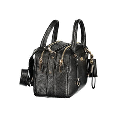 Guess Jeans Damen Handtasche aus schwarzem Polyurethan