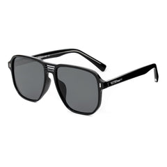 Bobroff Sonnenbrille aus schwarzem Acetat